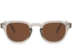 BS2503-0099_Grey_Oval_Plastic_Sunglasses_front