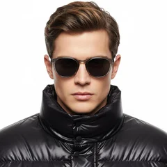 bs2503-0103_grey_oval_plastic_sunglasses_model