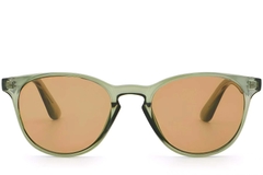 BS2503-0105_Green_Oval_Plastic_Sunglasses_front