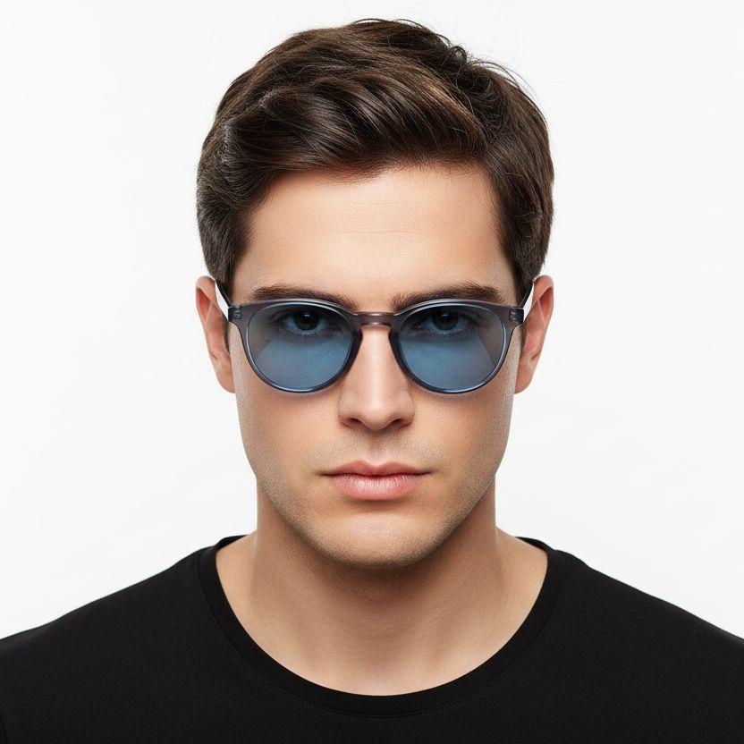 bs2503-0106_blue_oval_plastic_sunglasses_model