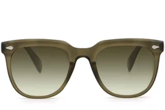 BS2503-0110_Green_Rectangular_Plastic_Sunglasses_front