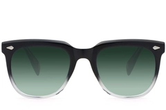 BS2503-0112_Black_Rectangular_Plastic_Sunglasses_front