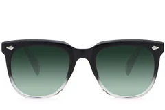 BS2503-0112_Black_Rectangular_Plastic_Sunglasses_front