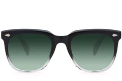 BS2503-0112_Black_Rectangular_Plastic_Sunglasses_front