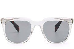 BS2503-0113_Transparent_Rectangular_Plastic_Sunglasses_front