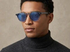 BS2503-0115_Grey_Oval_Plastic_Sunglasses-tryon_male