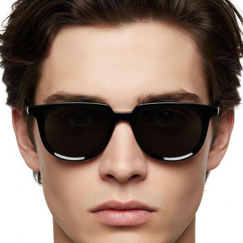 bs2503-0120_black_oval_plastic_sunglasses_model