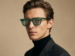 BS2503-0124_Green_Oval_Plastic_Sunglasses-tryon_male