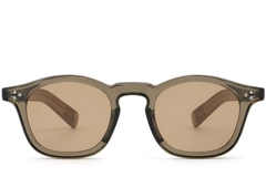 BS2503-0132_Brown_Oval_Plastic_Sunglasses_front