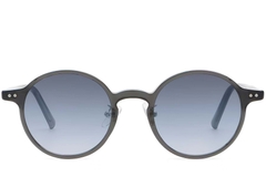 BS2503-0135_Grey_Oval_Plastic_Sunglasses_front