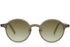 BS2503-0136_Brown_Oval_Plastic_Sunglasses_front