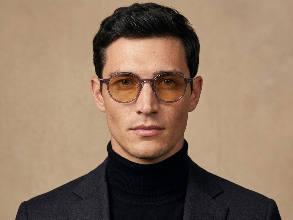 BS2503-0138_Purple_Oval_Plastic_Sunglasses-tryon_male