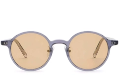BS2503-0138_Purple_Oval_Plastic_Sunglasses_front