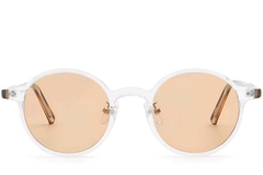 BS2503-0139_Transparent_Oval_Plastic_Sunglasses_front