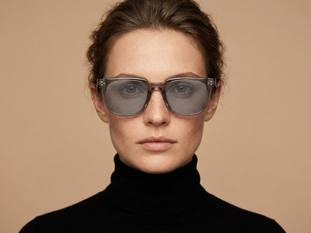 BS2503-0141_Grey_Rectangular_Plastic_Sunglasses-tryon_female