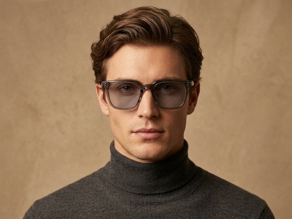 BS2503-0141_Grey_Rectangular_Plastic_Sunglasses-tryon_male