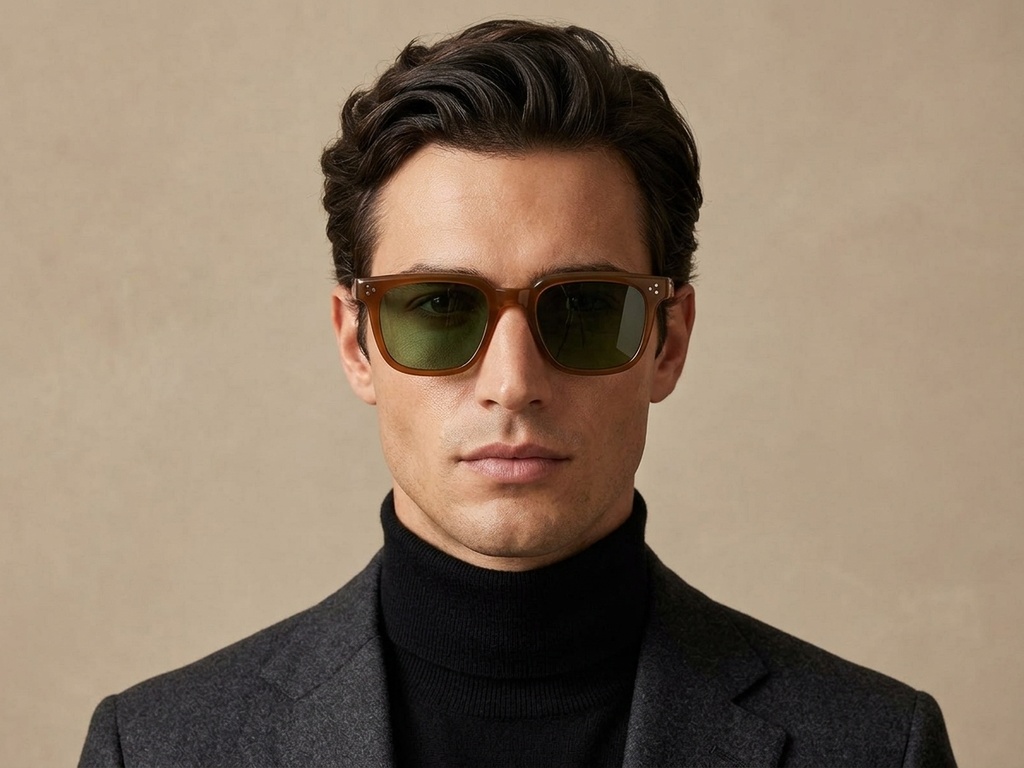 BS2503-0145_Brown_Rectangular_Plastic_Sunglasses-tryon_male