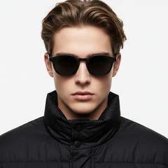 bs2503-0147_black_oval_plastic_sunglasses_model