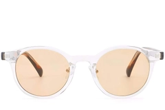 BS2503-0151_Transparent_Oval_Plastic_Sunglasses_front