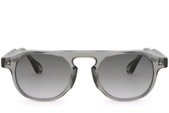 BS2503-0155_Grey_Aviator_Plastic_Sunglasses_front