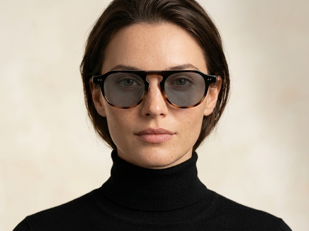 BS2503-0156_Tortoiseshell_Aviator_Plastic_Sunglasses-tryon_female