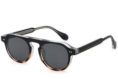 Aviator schildpad plastic zonnebril #BS2503-0156
