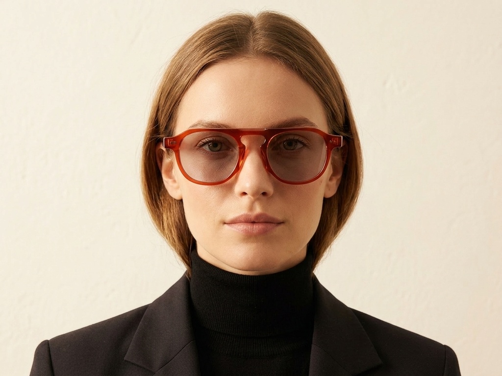 BS2503-0158_Red_Aviator_Plastic_Sunglasses-tryon_female