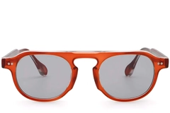 BS2503-0158_Red_Aviator_Plastic_Sunglasses_front