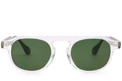 BS2503-0159_Transparent_Aviator_Plastic_Sunglasses_front