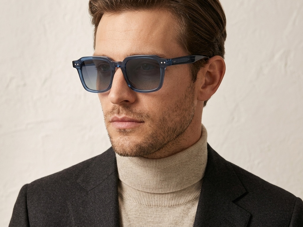 BS2503-0163_Blue_Rectangular_Plastic_Sunglasses-tryon_male