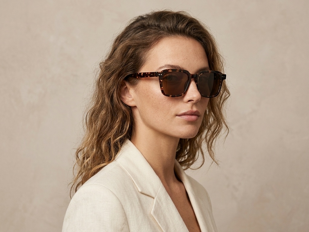BS2503-0165_Tortoiseshell_Rectangular_Plastic_Sunglasses-tryon_female