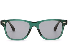 BS2503-0171_Green_Rectangular_Plastic_Sunglasses_front