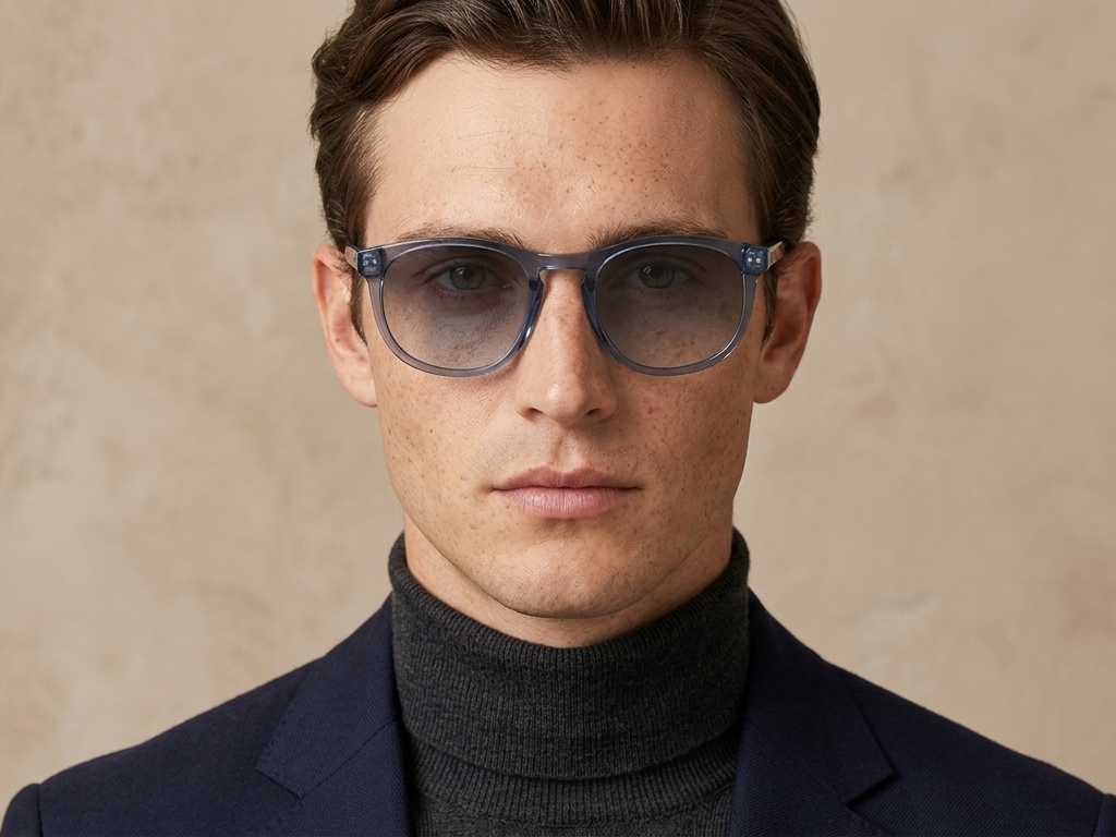 BS2503-0176_Blue_Oval_Plastic_Sunglasses-tryon_male