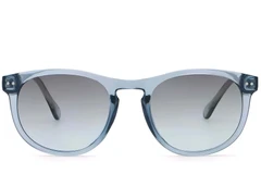 BS2503-0176_Blue_Oval_Plastic_Sunglasses_front