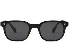 BS2503-0180_Black_Rectangular_Plastic_Sunglasses_front