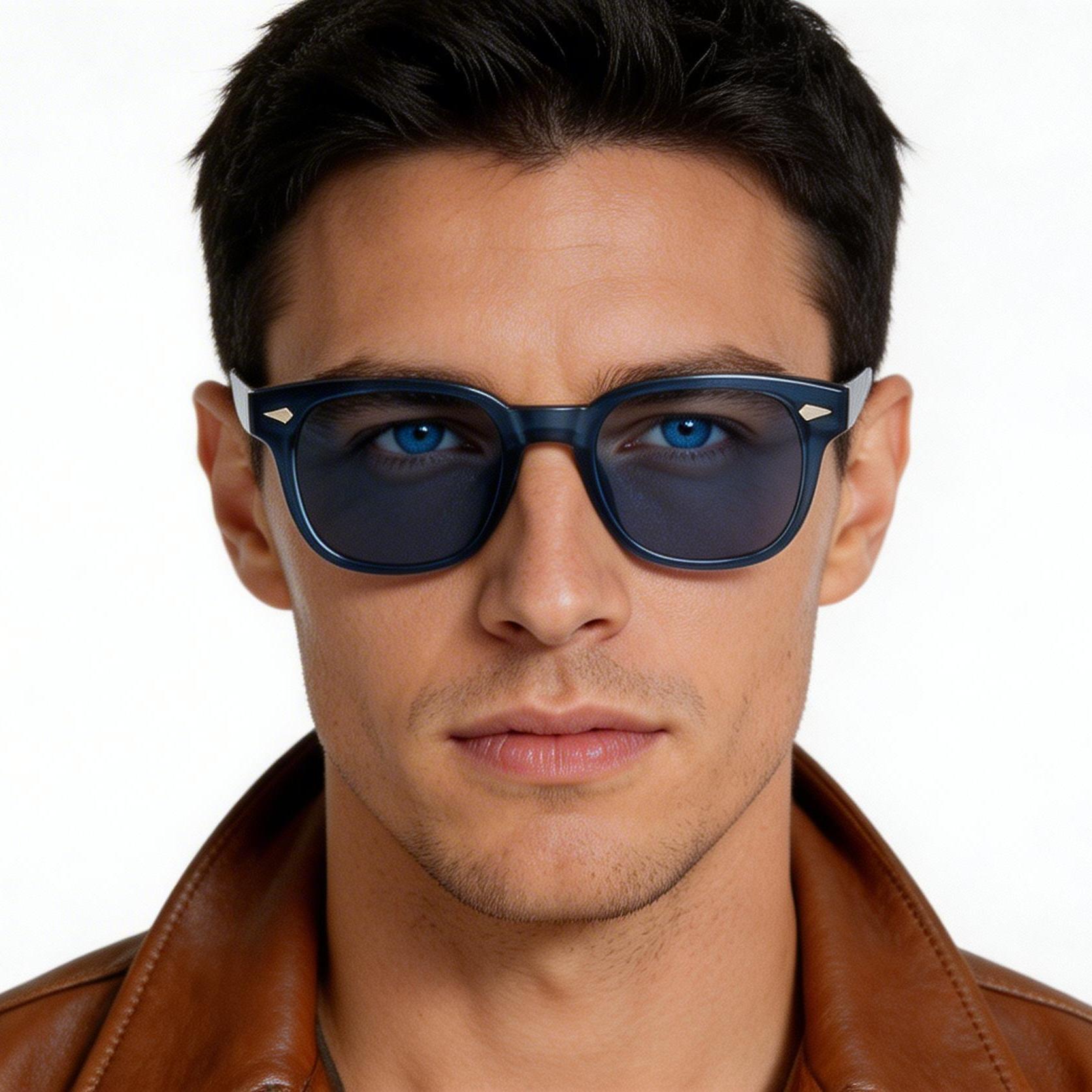 bs2503-0183_blue_rectangular_plastic_sunglasses_model