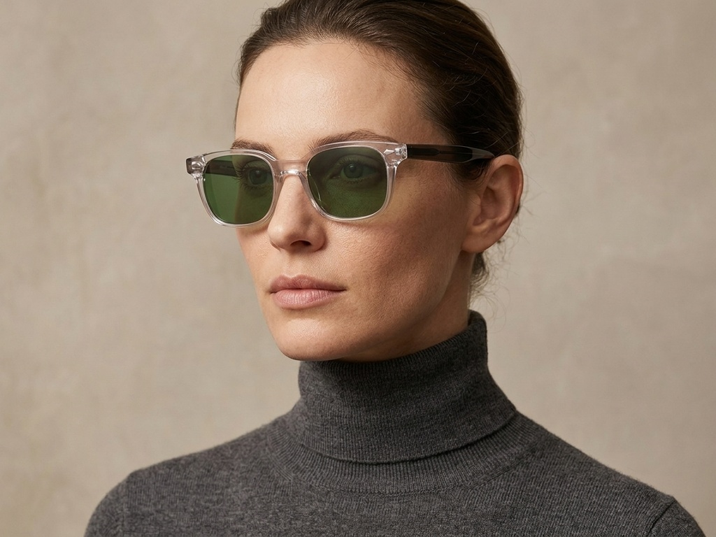 BS2503-0185_Transparent_Rectangular_Plastic_Sunglasses-tryon_female