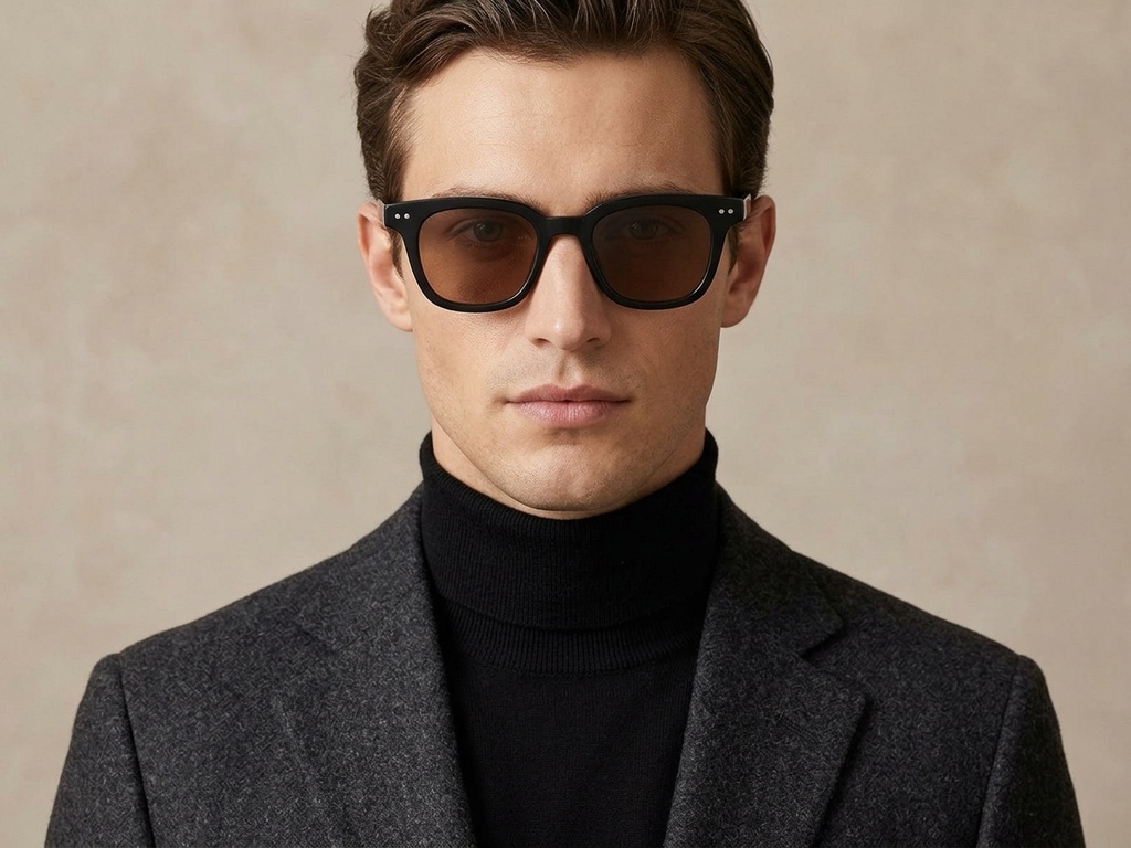 BS2503-0186_Black_Rectangular_Plastic_Sunglasses-tryon_male