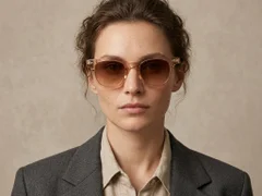 BS2503-0187_Brown_Rectangular_Plastic_Sunglasses-tryon_female