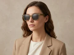 BS2503-0188_Green_Rectangular_Plastic_Sunglasses-tryon_female