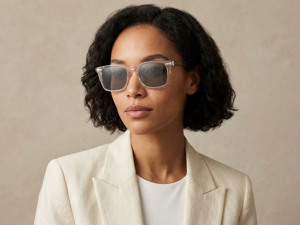 BS2503-0196_Transparent_Rectangular_Plastic_Sunglasses-tryon_female