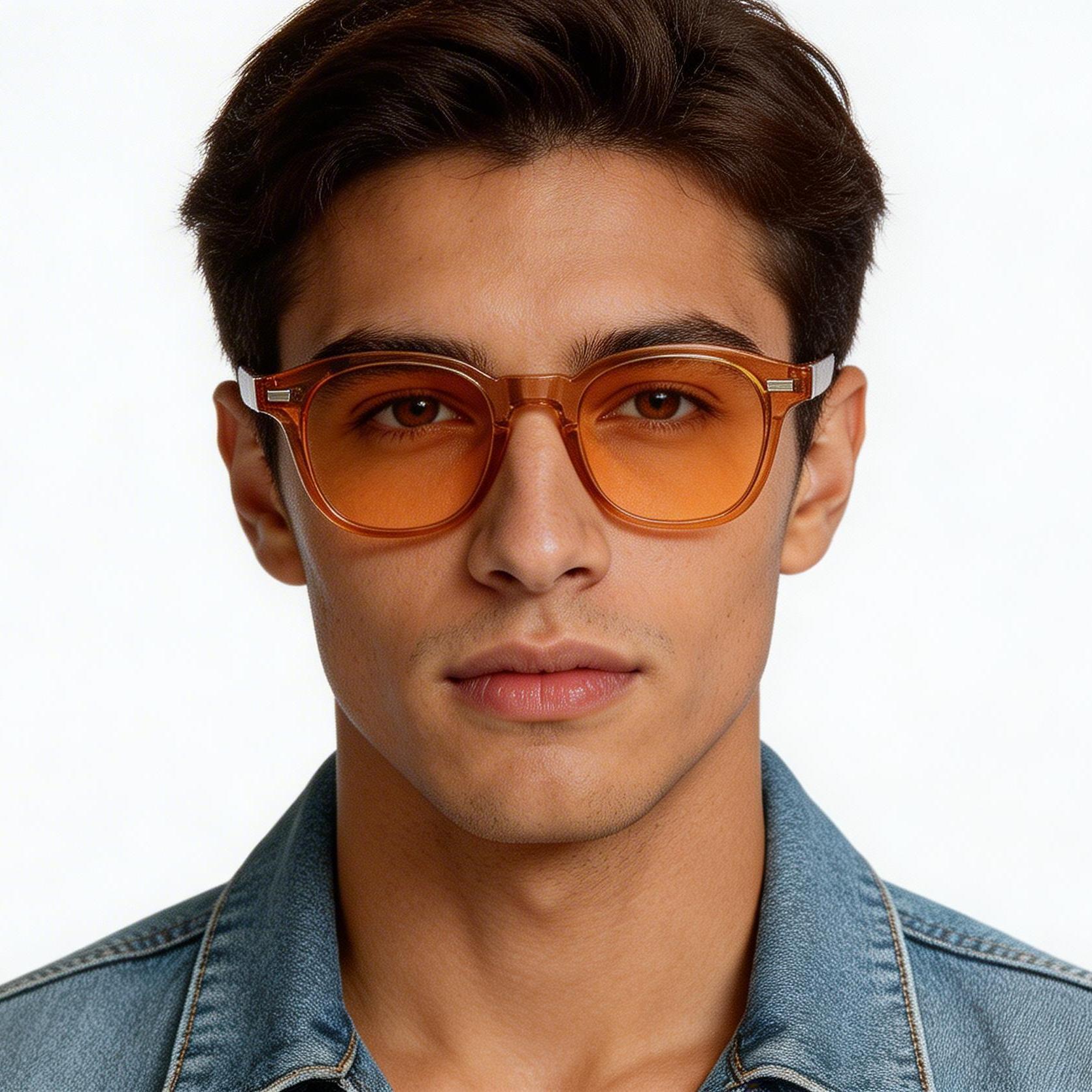bs2503-0200_orange_oval_plastic_sunglasses_model