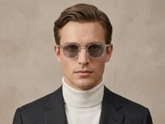 BS2503-0201_Transparent_Oval_Plastic_Sunglasses-tryon_male