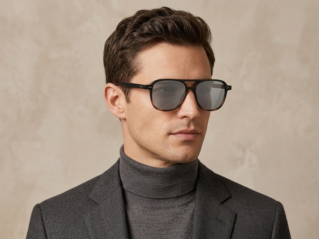 BS2503-0213_Tortoiseshell_Aviator_Plastic_Sunglasses-tryon_male