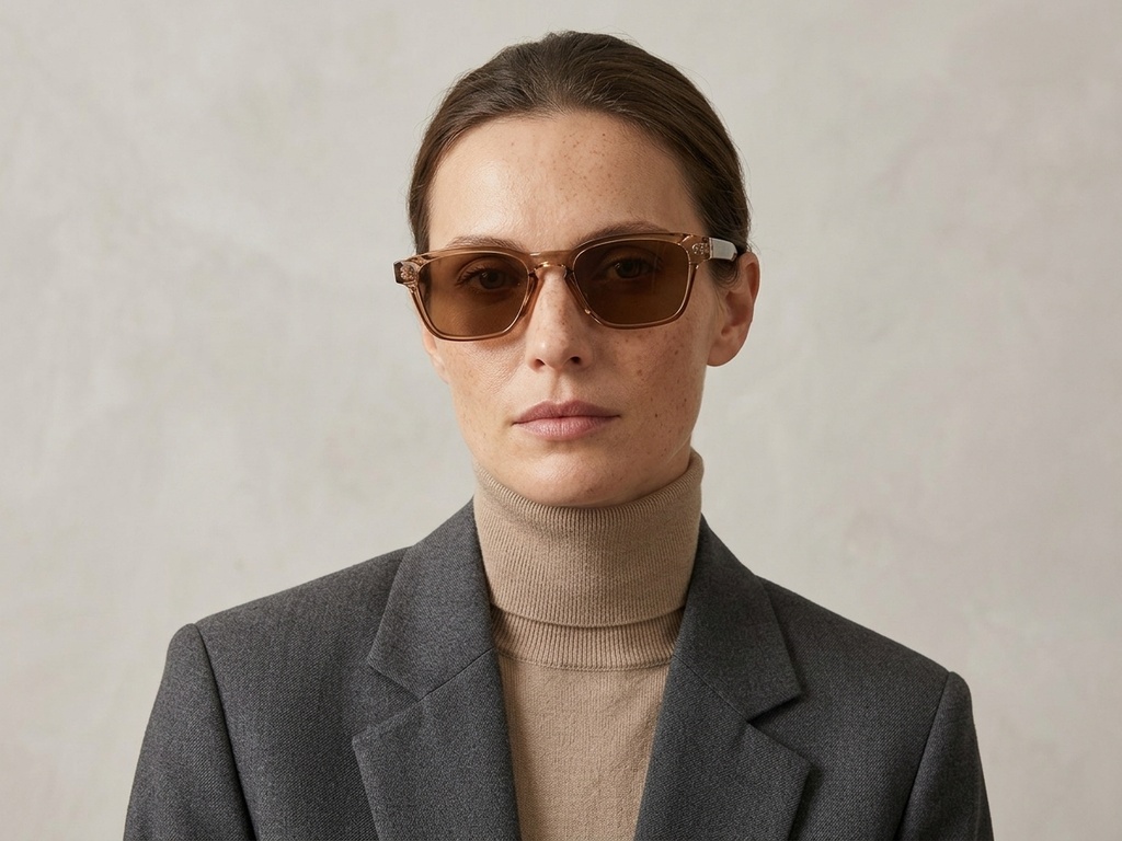 BS2503-0216_Brown_Rectangular_Plastic_Sunglasses-tryon_female