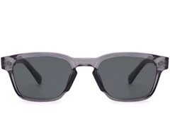BS2503-0218_Grey_Rectangular_Plastic_Sunglasses_front