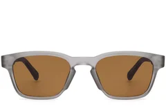BS2503-0219_Grey_Rectangular_Plastic_Sunglasses_front