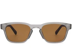 BS2503-0219_Grey_Rectangular_Plastic_Sunglasses_front