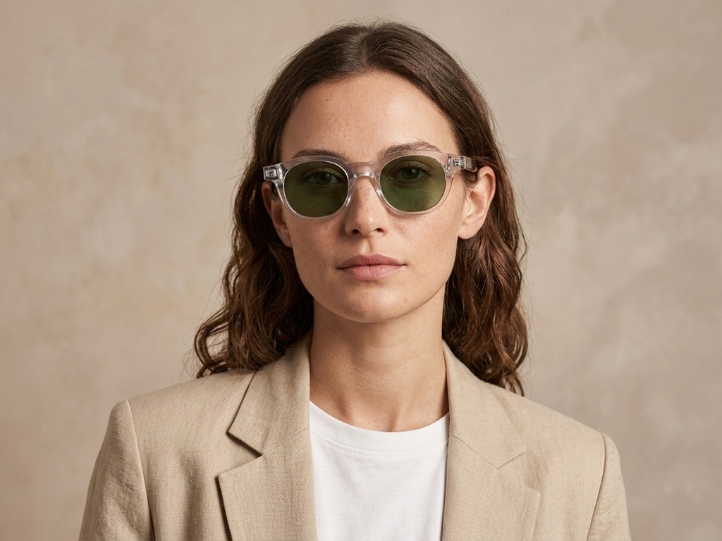 BS2503-0224_Transparent_Oval_Plastic_Sunglasses-tryon_female