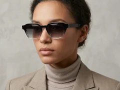 BS2503-0228_Black_Rectangular_Plastic_Sunglasses-tryon_female